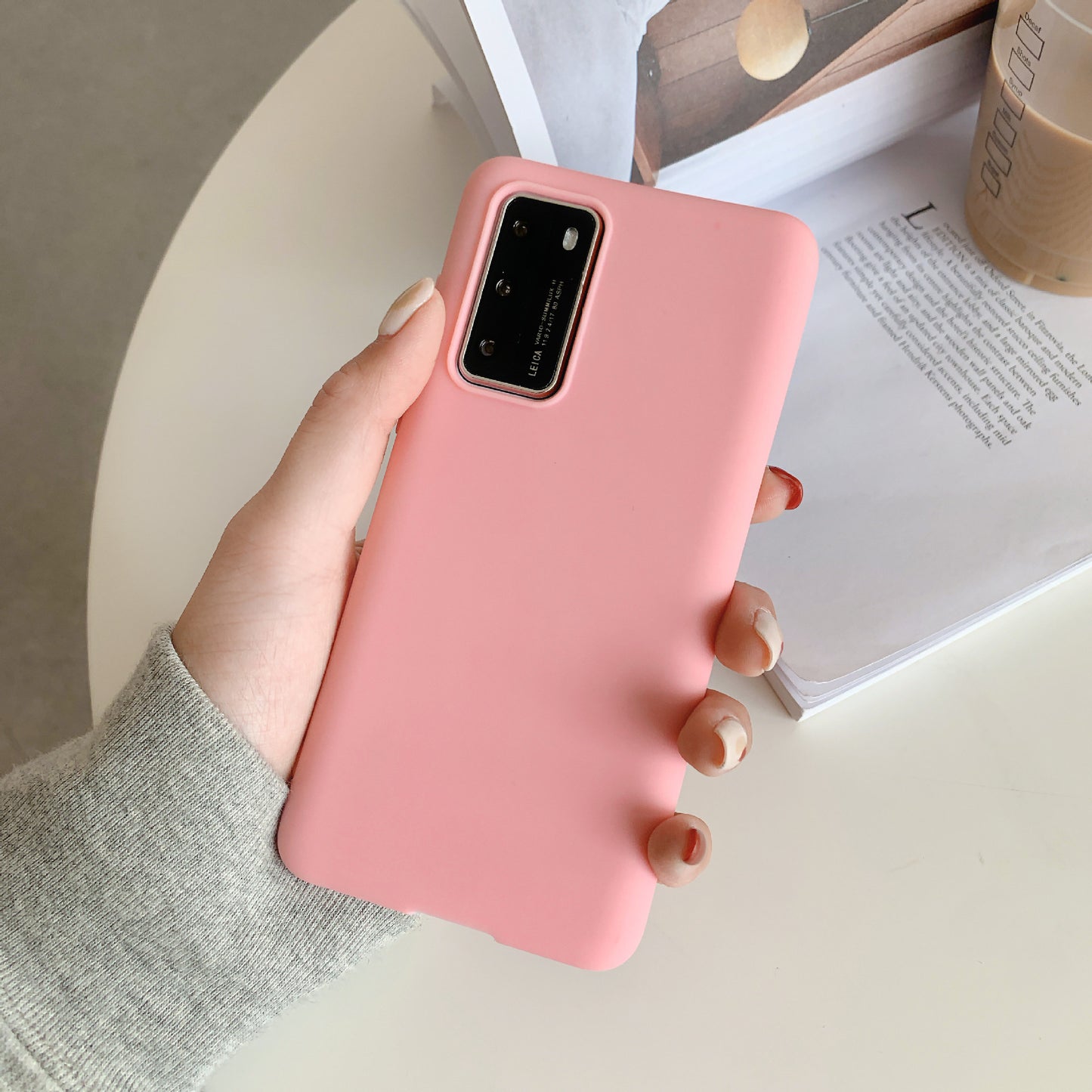 Candy color material solid color tpu all-inclusive shell For Samsung Galaxy S10