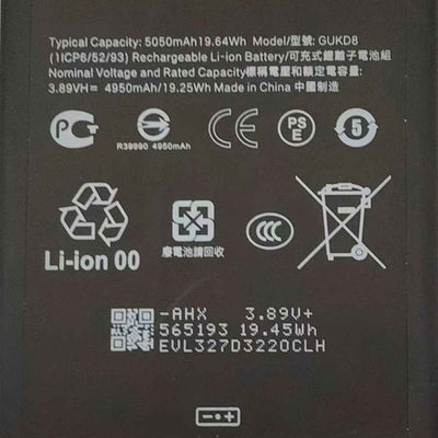 AMPLUS Google Pixel 8 Pro Replacement Battery 5050mAh