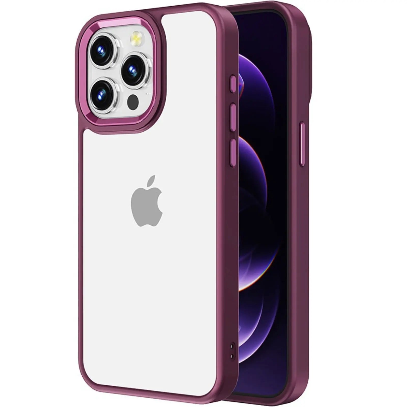 Metal Camera Lens Protection Shockproof Case for iPhone 15 Plus