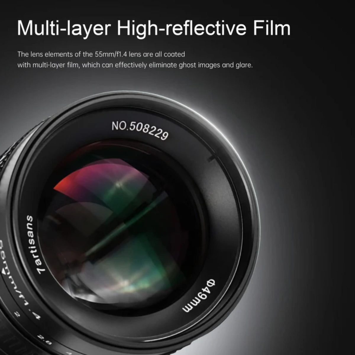 7Artisans 55mm/F1.4 APS-C