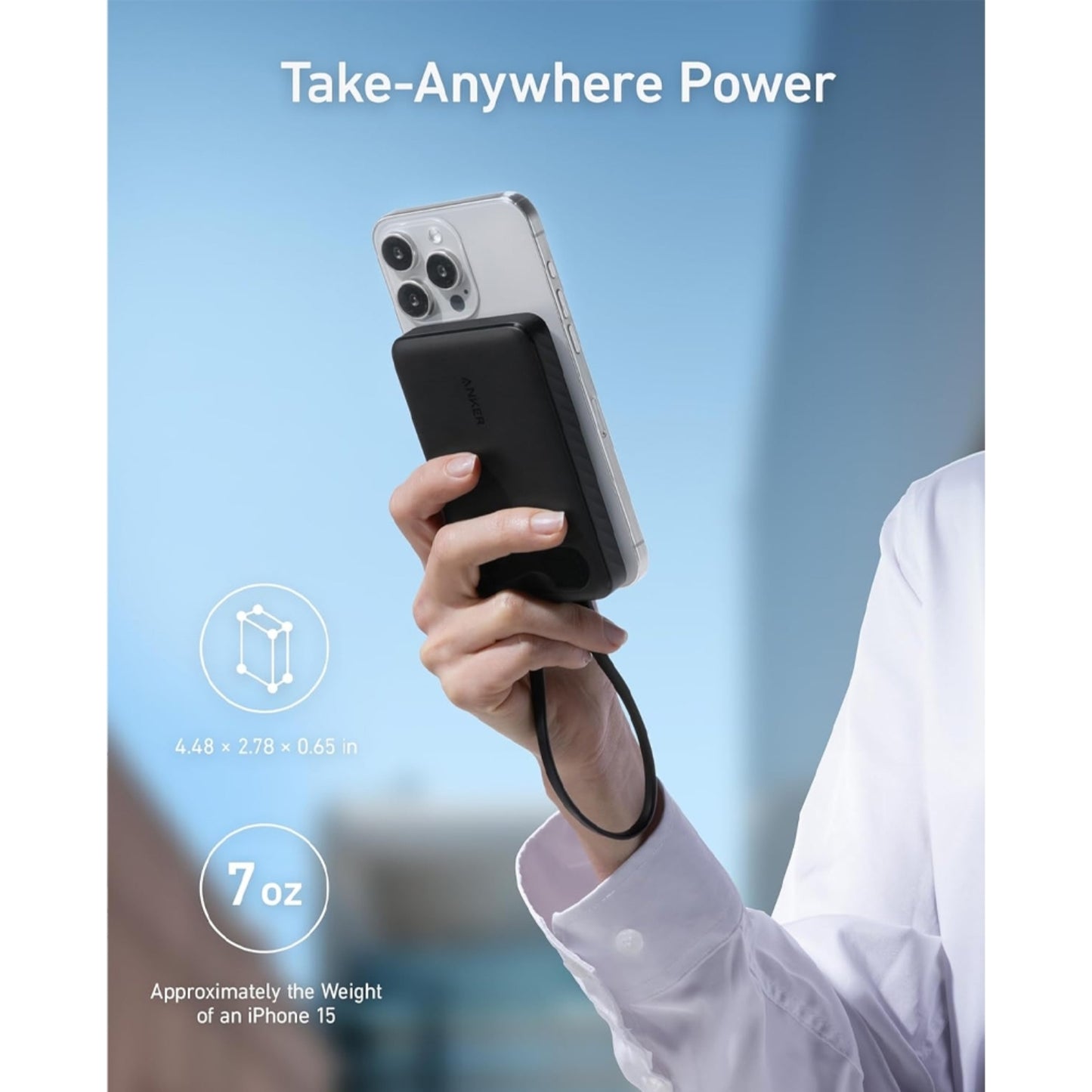 Anker Power Bank (10,000mAh, 22.5W)