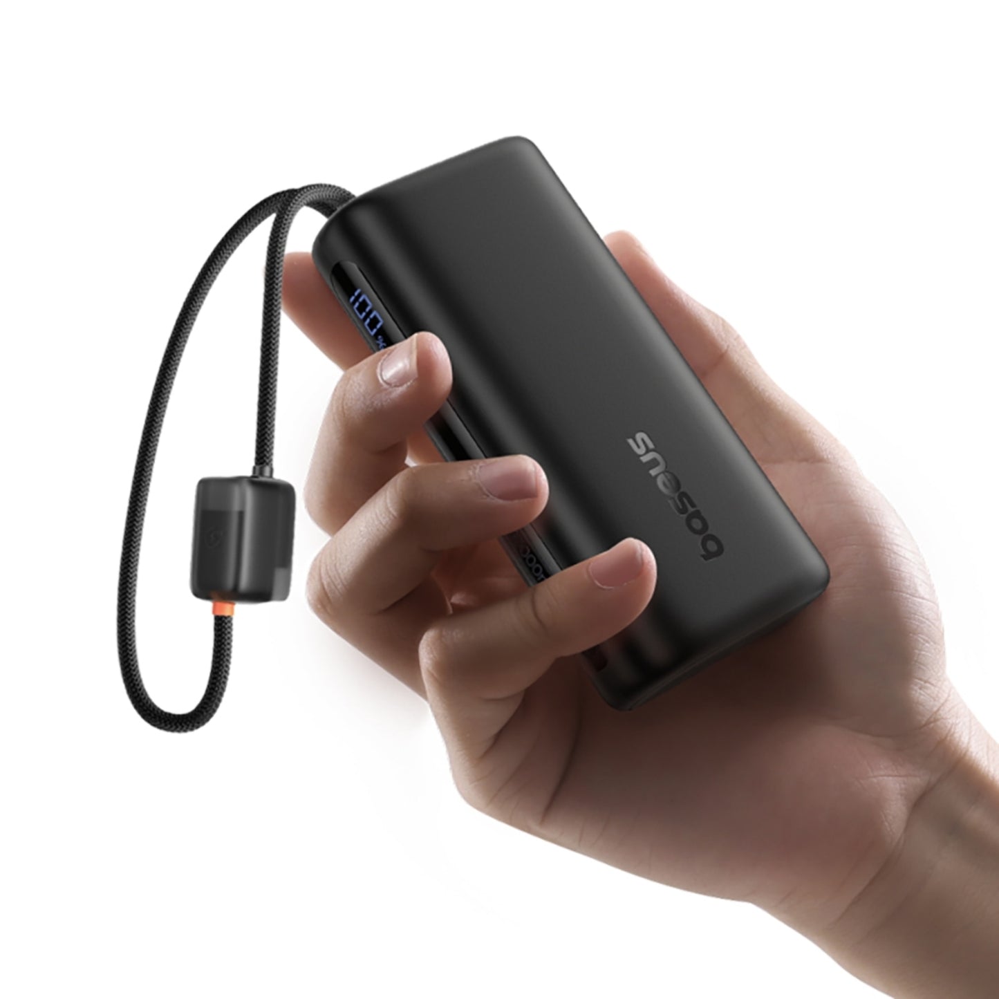 Baseus EnerFill FC41 Digital Display Power Bank with Dual Built-in USB-C Cables 10,000mAh 67W