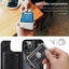 Back Flip Leather Wallet Cover Case for iPhone 15 Plus