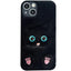 Plush Three-dimensional Cat Eyes Mobile Phone Case Anti-fall - MyMobile