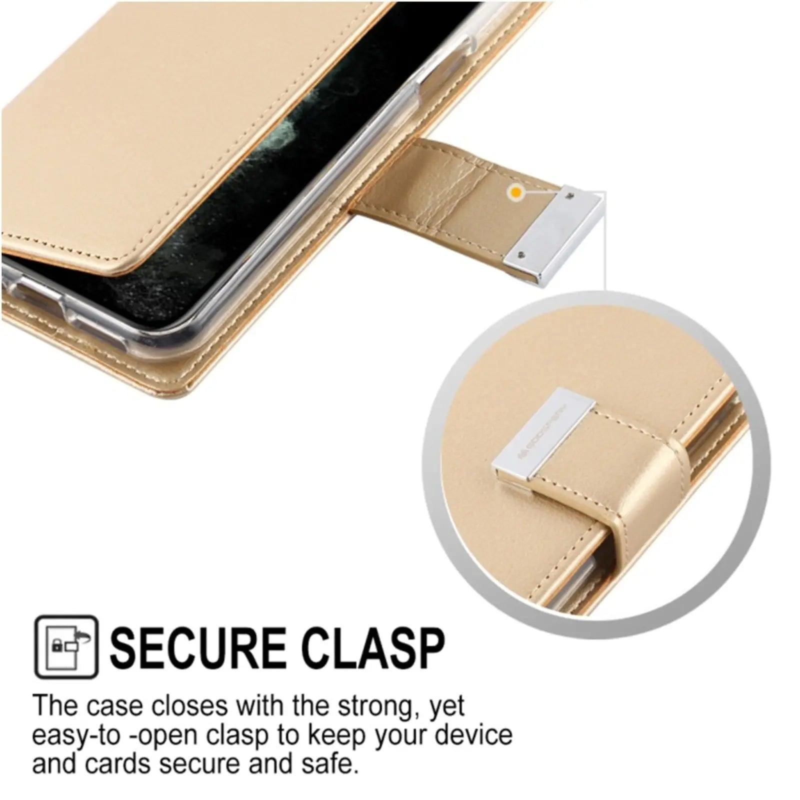 Mercury Rich Diary Case For Iphone 14 Plus