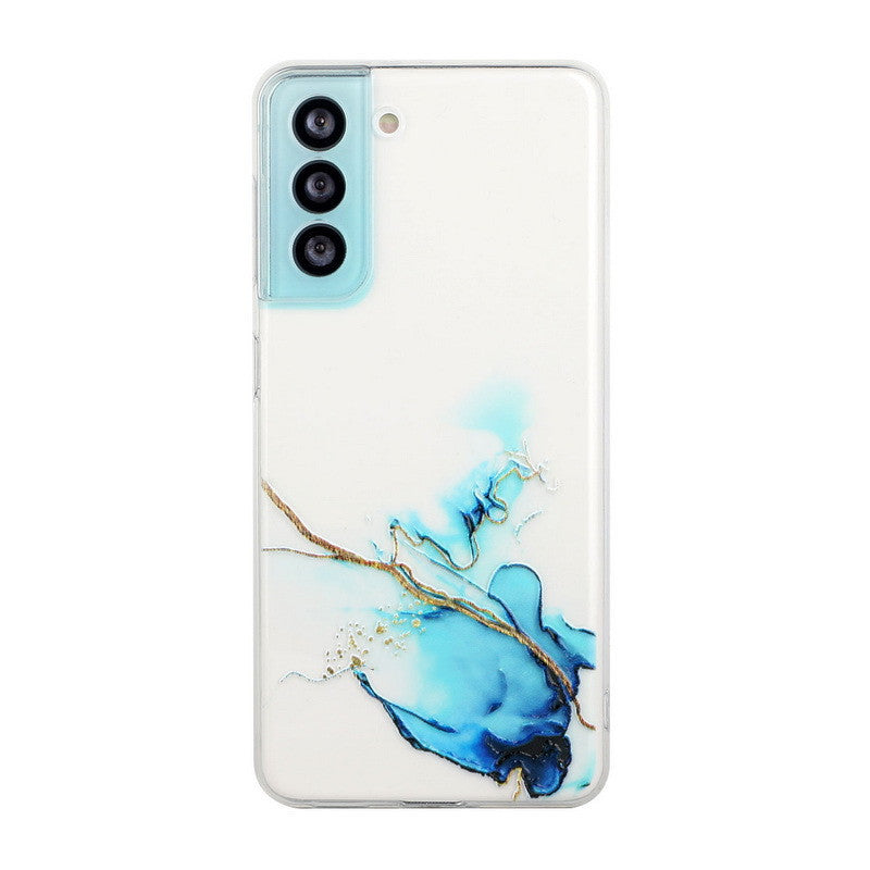 Mobile Phone Shell Series Transparent Marble Printing - MyMobile