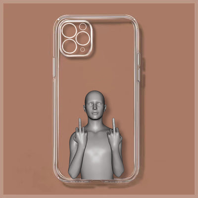 Personality And Creativity Spoof Mobile Phone Soft Shell Online Only