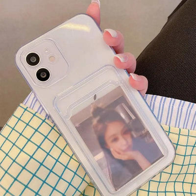 Transparent Card Cover For Phone Case Xsmax Soft Case 8plus Photo 14 Online Only