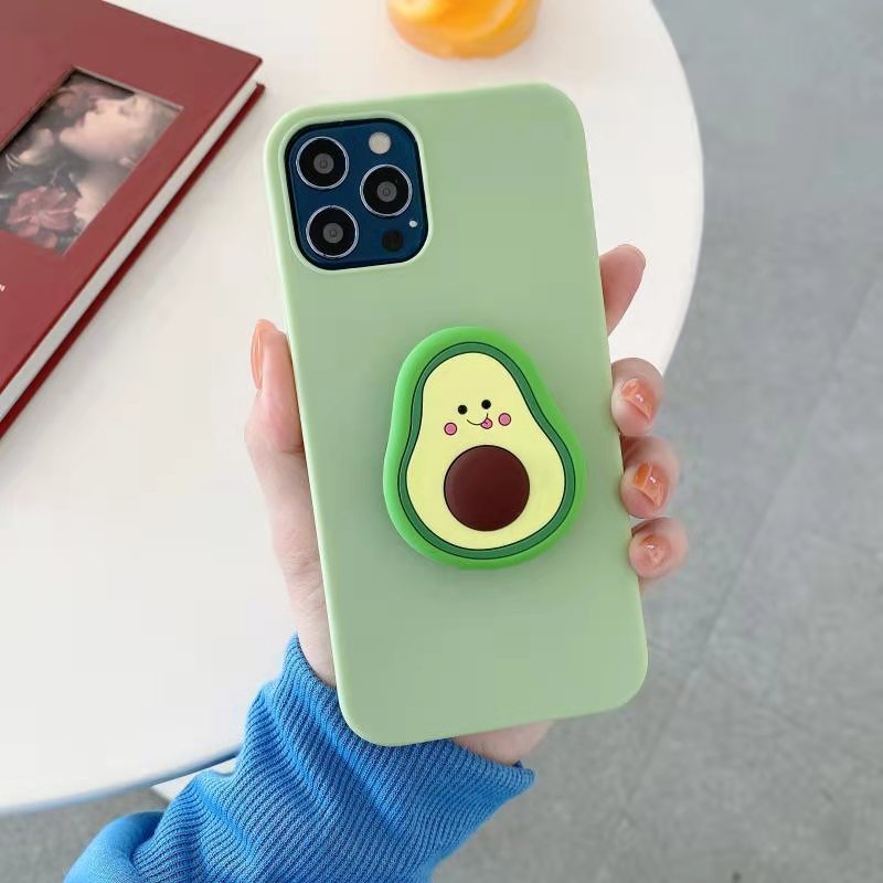 Cute Fruit Holder Phone Case For iPhone 14 Pro