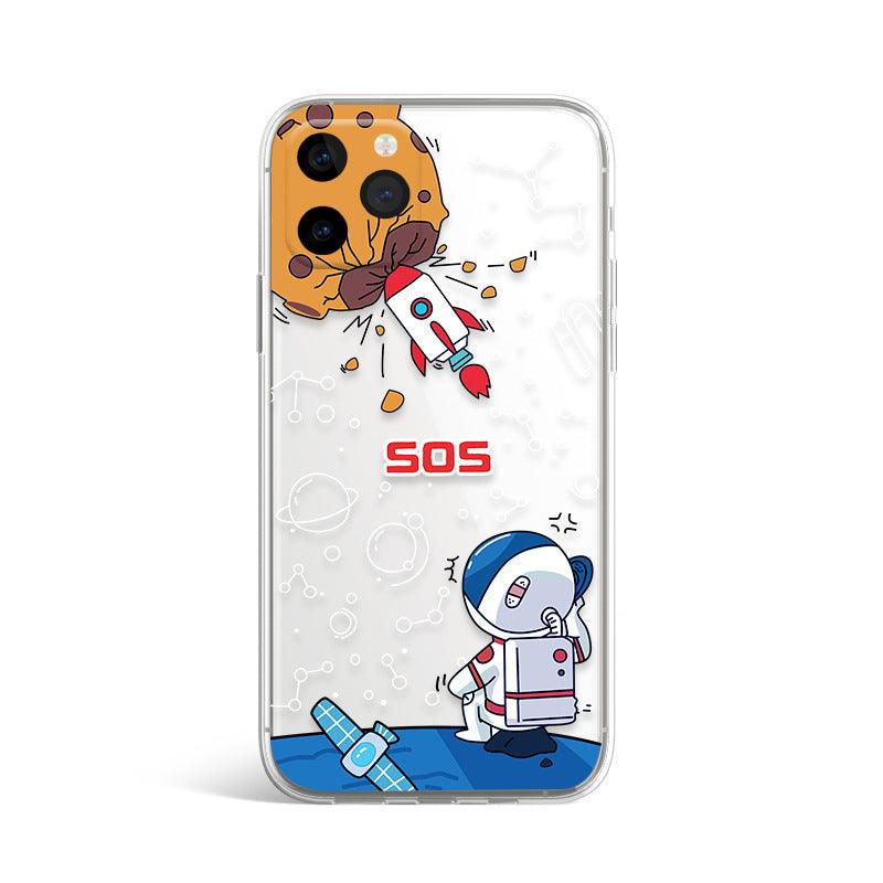 Astronaut Mobile Phone Case New All-inclusive Protective Cover For iPhone 12, 13, 14 - MyMobile