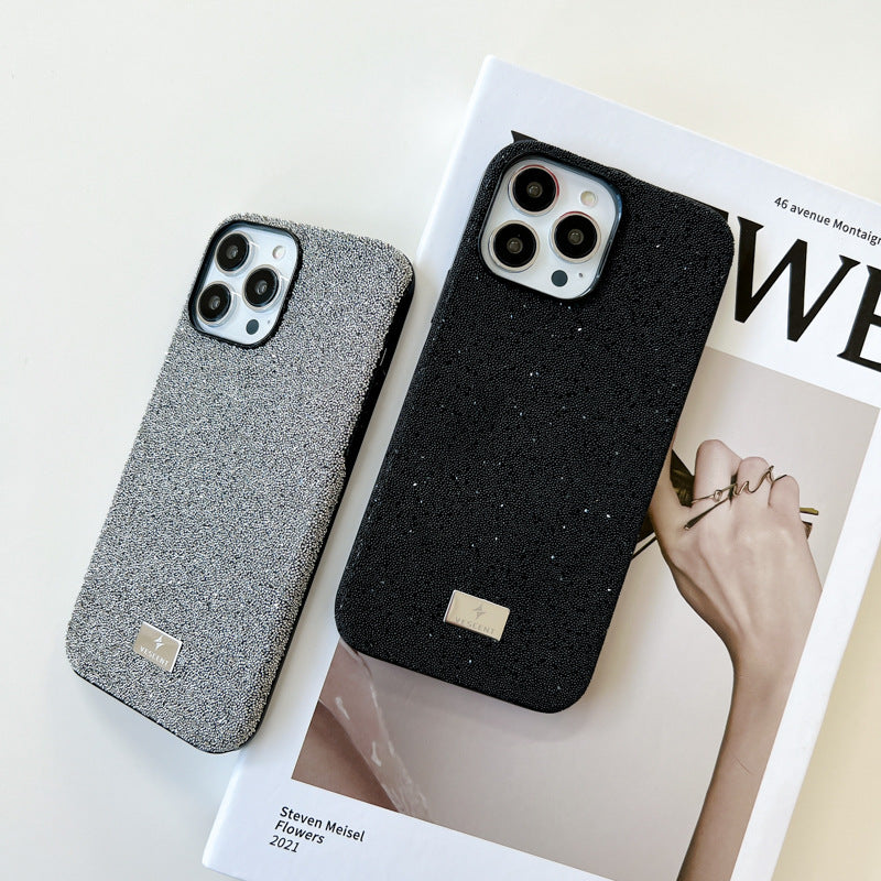 Luxury Star Diamond Soft Rubber Phone Case For iPhone 14