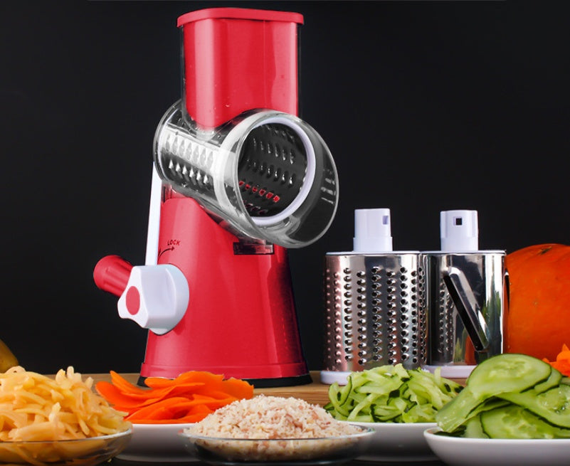 Multifunctional Round Mandoline Potato Slicer Vegetable Cutter Slicer Cheese Kitchen Gadgets