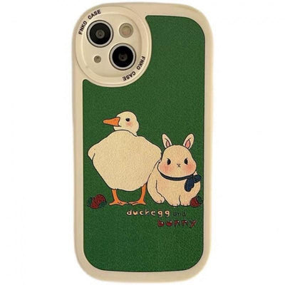 Cartoon Animal Rabbit Anti Fall Mobile Phone Shell - MyMobile