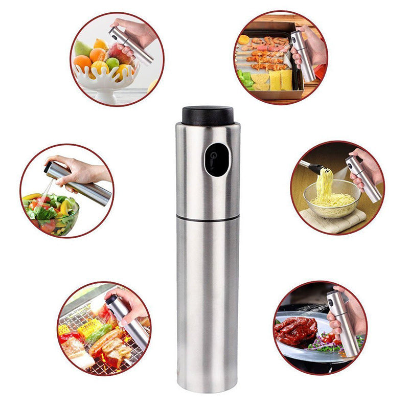 Stainless Steel Cooking Spray Oil Can