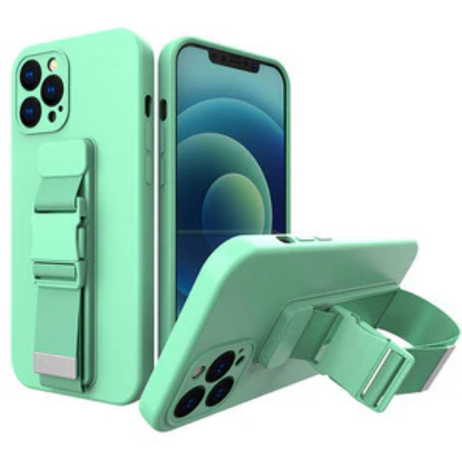 Mobile Phone Case Sports Colorful Wristband Anti-drop Case For iPhone 13 - MyMobile