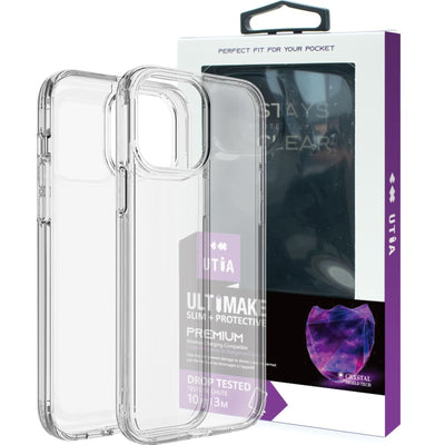Ultimake Shockproof Case Cover for iPhone 15 Plus Clear