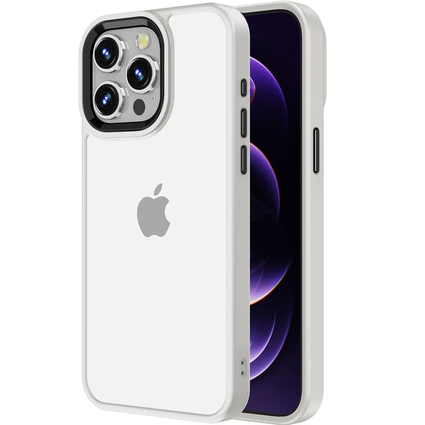 Metal Camera Lens Protection Shockproof Case for iPhone 15 Plus