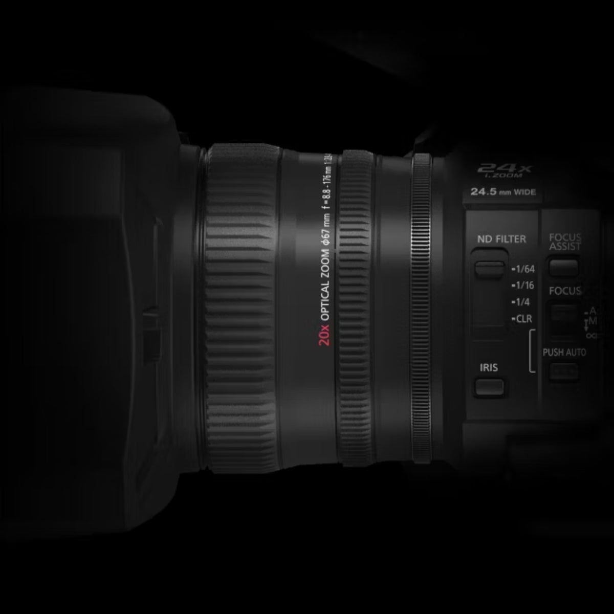 Panasonic AG-X20 4K Professional Camcorder