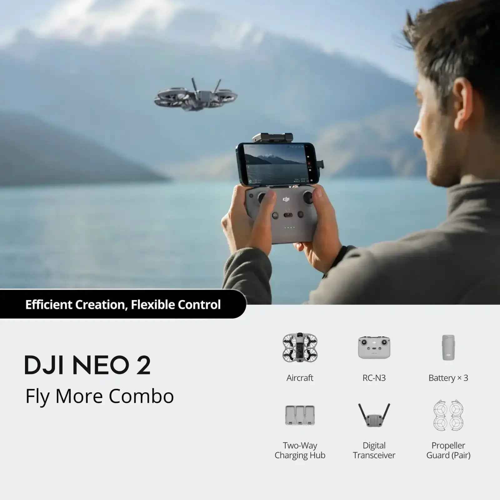 DJI Neo 2 Fly More Combo (RC-N3)