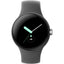 Google Pixel Watch Polished Silver/Charcoal Band - MyMobile