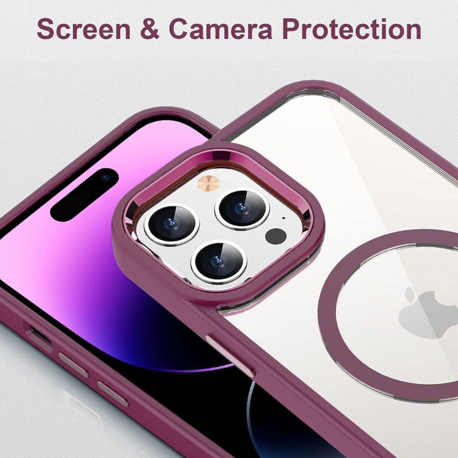 ReDefine Metal Camera Lens Magnetic Magsafe Case for iPhone 15