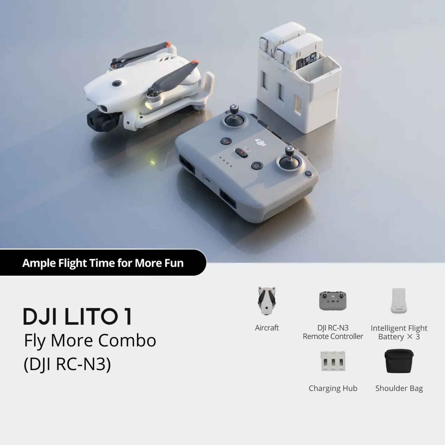 DJI Lito 1 Fly More Combo (DJI RC-N3)