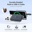 Baseus EnerFill FM11 Magnetic Power Bank with Built-in USB Cable 10000mAh 30W - MyMobile