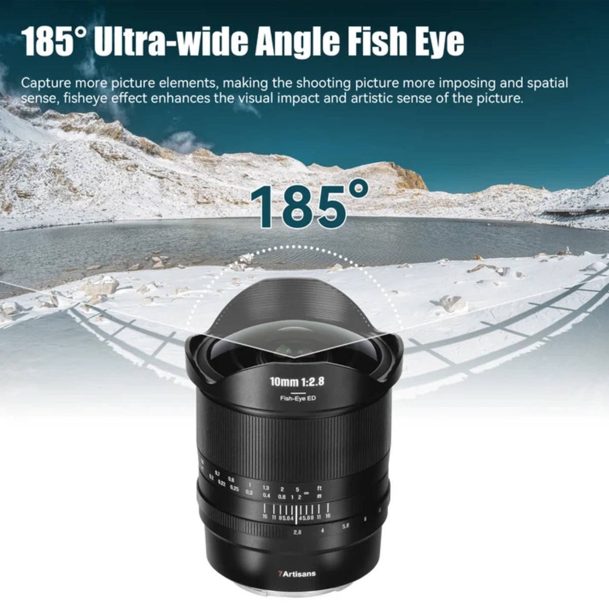7Artisans 10mm F2.8 Mark II Fisheye