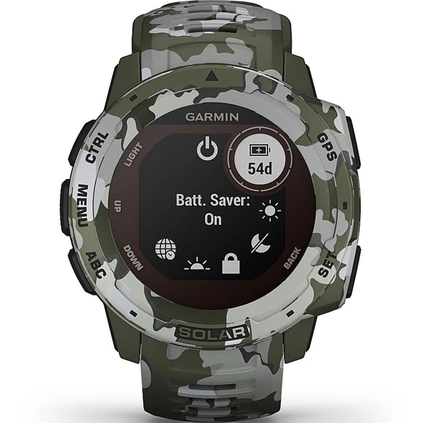 Garmin Instinct Solar Camo Edition Watch (Lichen) - MyMobile