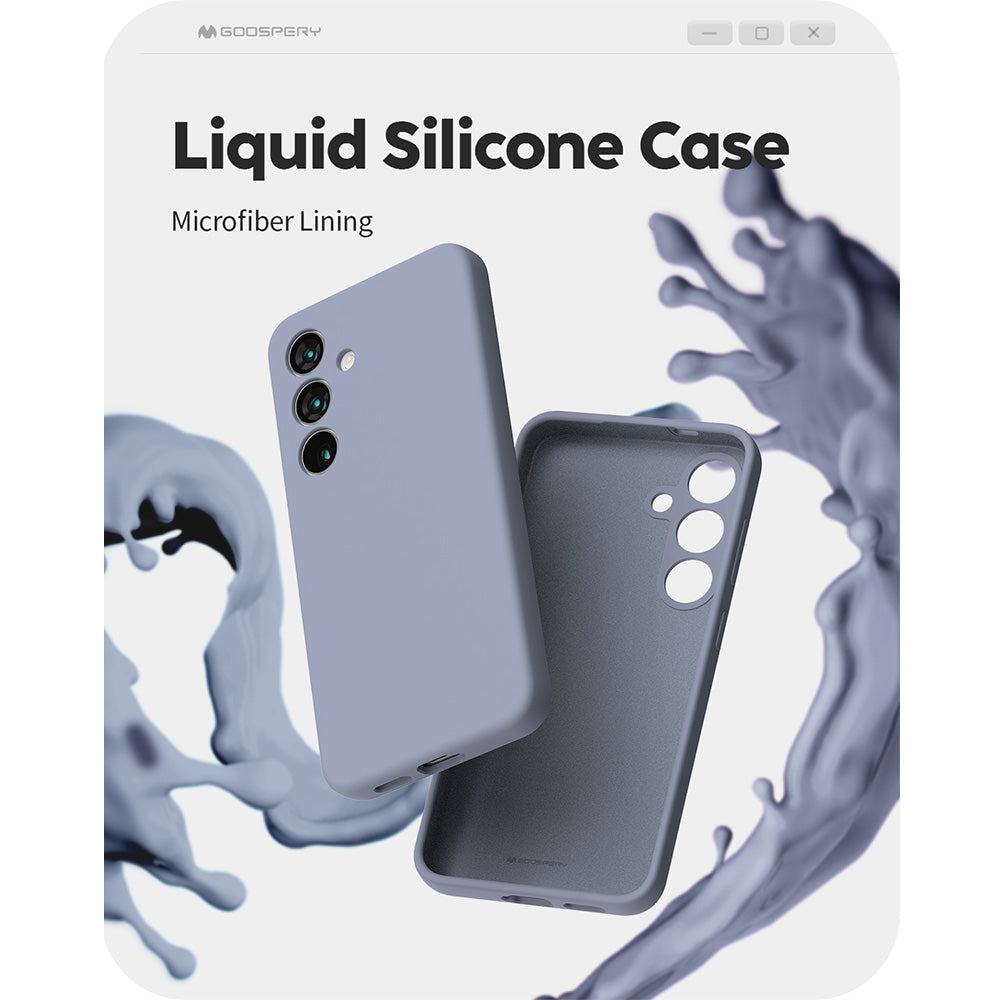 Mercury Silicone Case Cover for Samsung Galaxy S24 Ultra