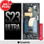 Samsung Galaxy S23 Ultra 5G G918B AMPLUS OLED Screen Replacement Digitizer with Frame-Cream (improved edition