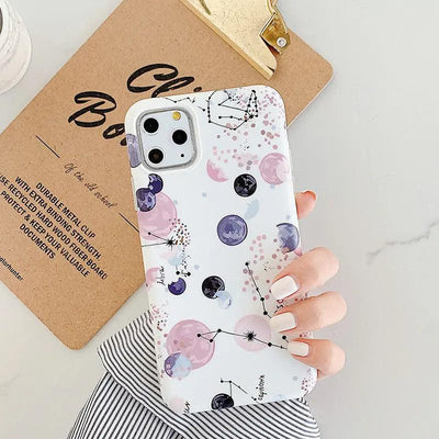 Compatible with Apple , Cartoon Space Planet Mobile Phone Case Online Only