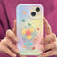 Creative Fan Holder Phone Case Originality For iPhone 14