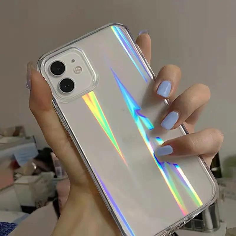 Aurora Laser Mobile Phone Case Soft Online Only