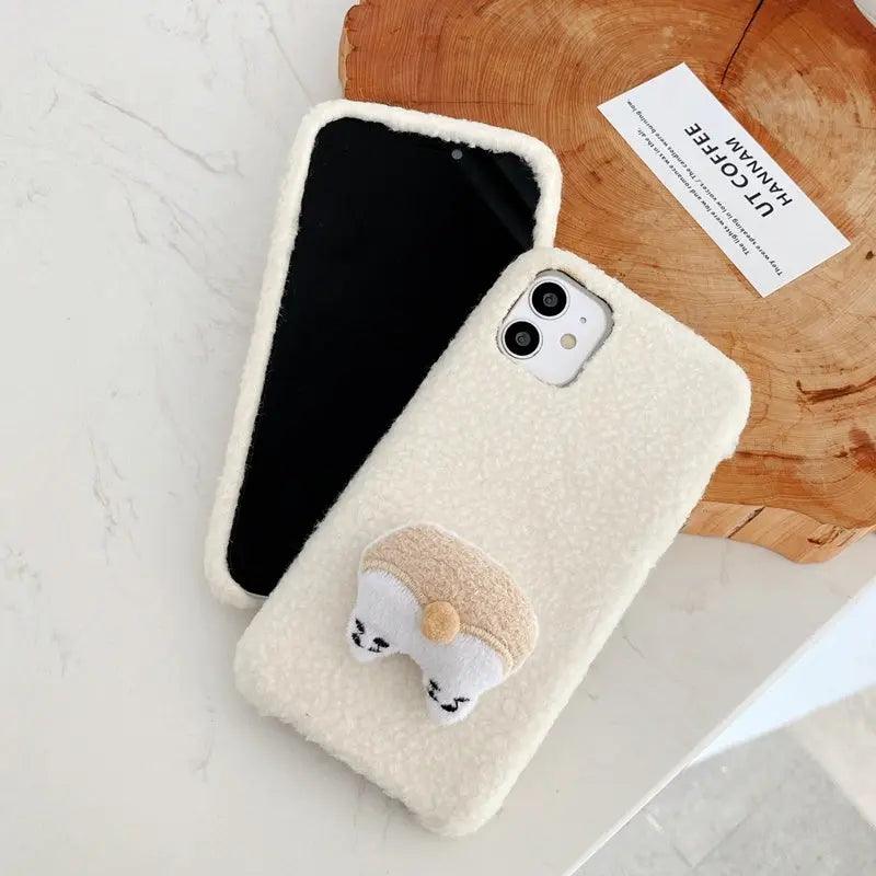 The Hat Bear Plush Is Suitable For 13 Full Series Of Silicone Mobile Phone Cases - MyMobile