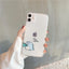 Simple Transparent Airbag Anti-fall Mobile Phone Case Protective Cover For iPhone 14