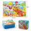 80PCS wooden educational toys educational development baby kids training toys children animal puzzle - MyMobile