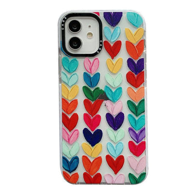 Graffiti Oil Painting Love Mobile Phone Case Shockproof - MyMobile