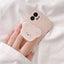 Mobile Phone Case Bear Stand Creative All-inclusive Camera Phone Case - MyMobile