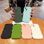 Big Wave Simple Anti-fall Advanced Color Phone Case For iPhone 14