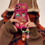 Plastic Christmas Stereo Doll Pendant Phone Case For iPhone 15