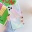 Mobile phone case gradient color marble - MyMobile