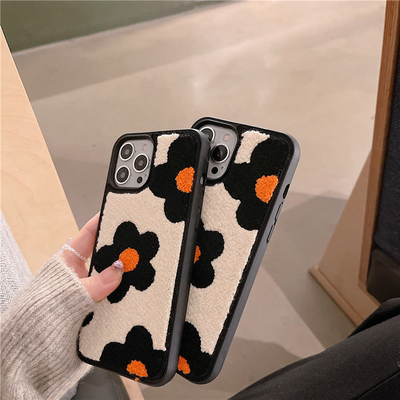 Mobile Phone Case New Flannel Soft Shell For iPhone 15