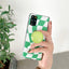 Checkerboard Mobile Phone Case Bracket Soft Shell Protection Cover - MyMobile