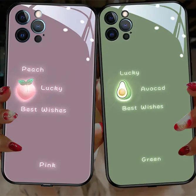 Mobile Phone Case Caller Luminous Lens Full Package Online Only