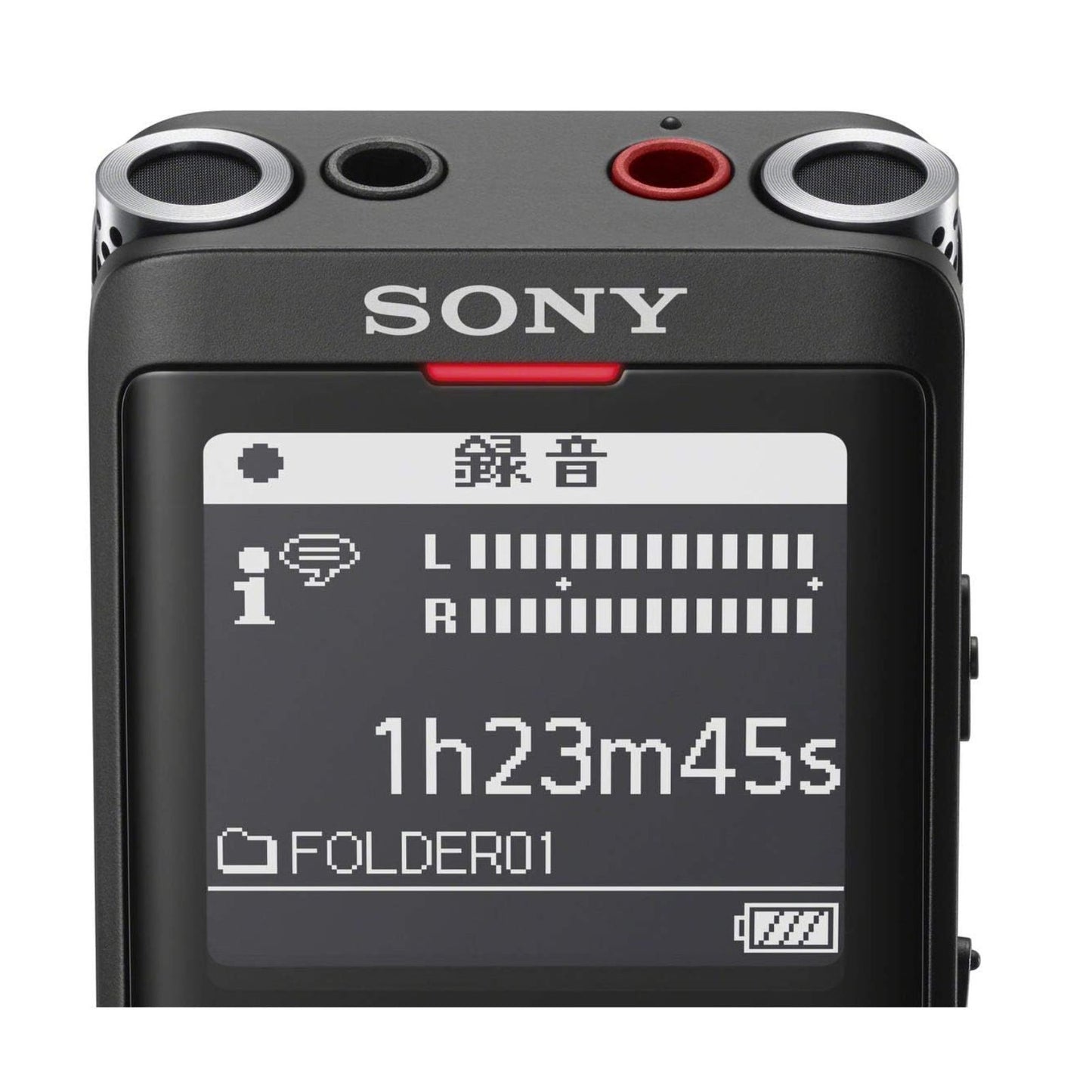 Sony ICD-UX575F Recorder Black
