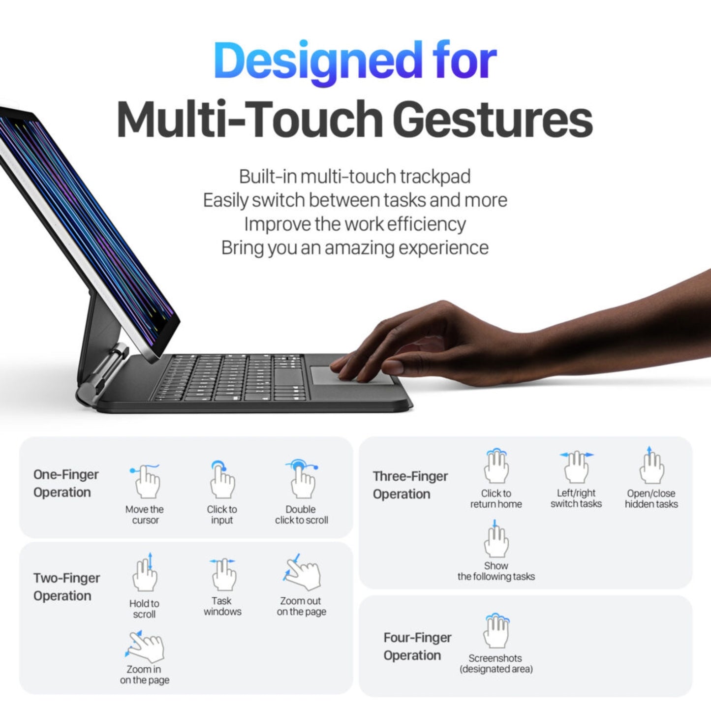 Dux Ducis Mk Series Magnetic Keyboard iPad Air 4/5/iPad Pro 11 (2018/2020/2021/2022)