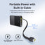 Baseus EnerFill FC51 Bipow2 Pro Digital Display Power Bank with Built-in Cable 10000mAh 22.5W