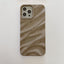 Wave Pattern Anti Drop Plastic Phone Case For iPhone 14