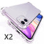 Protective Cover 12 Transparent Silicone Soft Cover Phone Case For iPhone 14